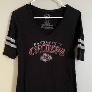 47 Kansas City Chiefs black tee